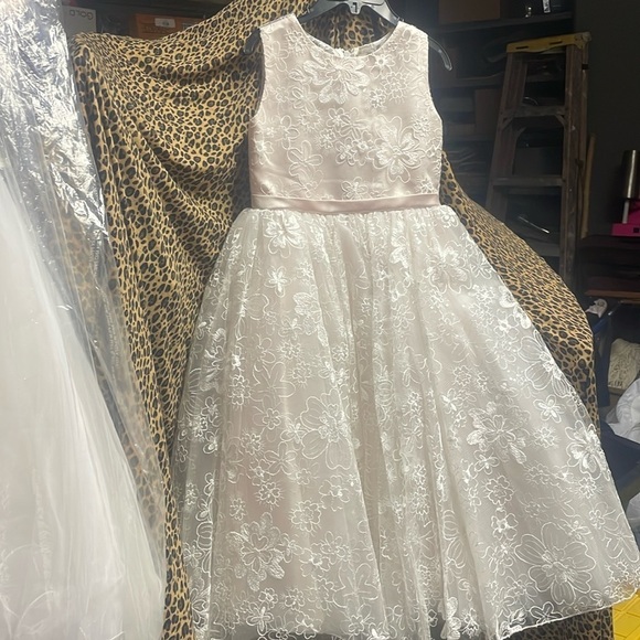 NWT Joan Calabrese flowergirl dress size 5